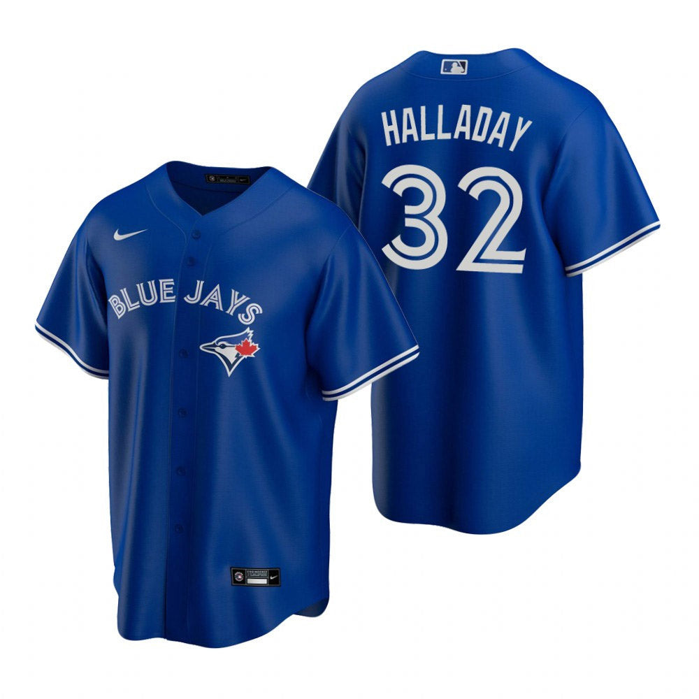 Youth Toronto Blue Jays Roy Halladay Replica Alternate Jersey - Royal