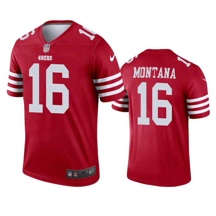 Men's San Francisco 49ers Joe Montana Legend Jersey - Red
