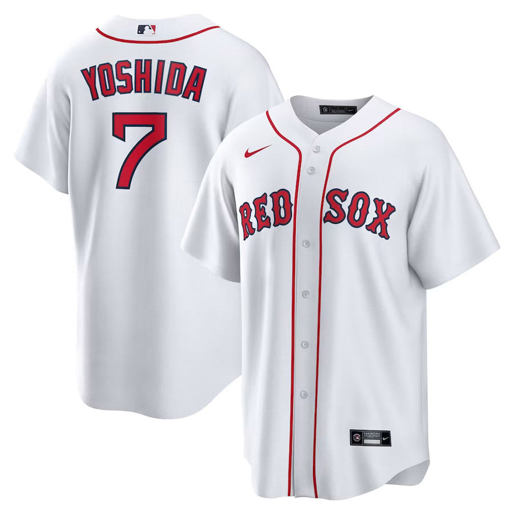Men's Boston Red Sox Masataka Yoshida Cool Base Replica Home Jersey - White